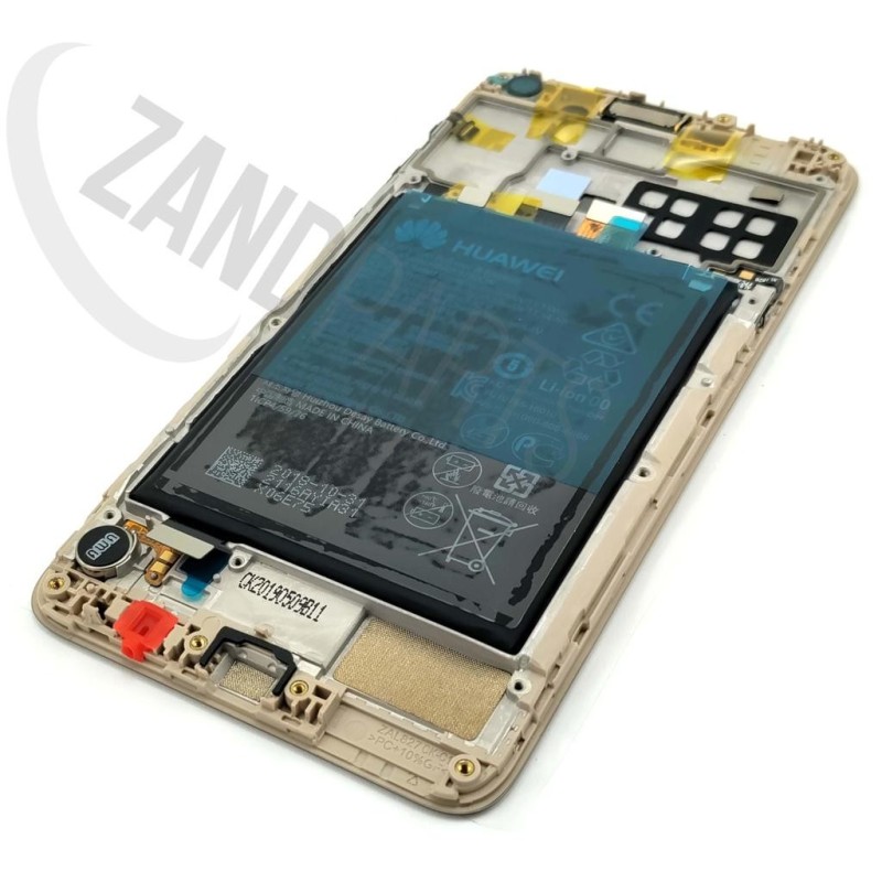 Huawei LCD+Touch+Front cover (GoldWhite) & Battery