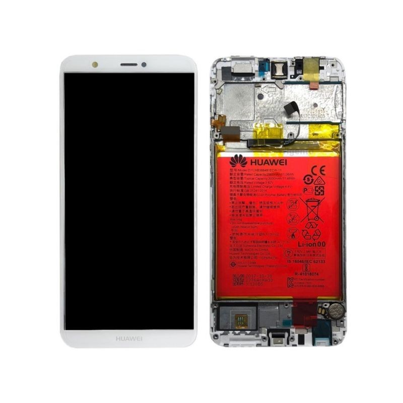 Huawei P Smart (FIG-L31) LCD & Touch (White) & Battery
