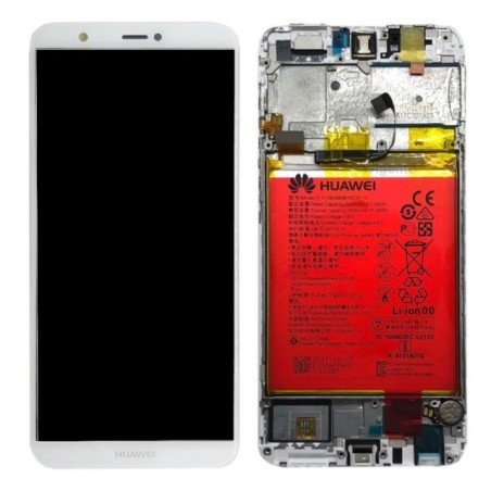 Huawei P Smart (FIG-L31) LCD & Touch (White) & Battery