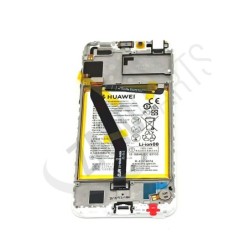 Huawei LCD Touch Assembly (White) & Battery