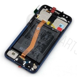 Huawei LCD+Touch+Front cover (Blue) & Battery