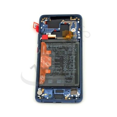 Huawei Mate 20 Pro (Laya) LCD+Touch+Frame Blue & Battery