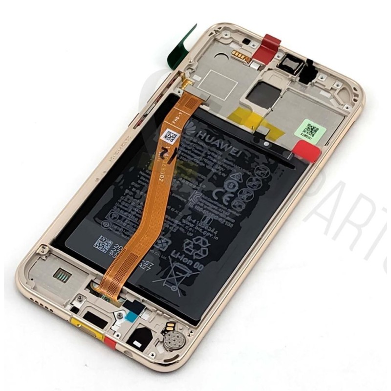 Huawei Mate 20 Lite (SNE-LX1) LCD+Touch+Front cover (Platinum Gold) & Battery