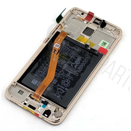 Huawei Mate 20 Lite (SNE-LX1) LCD+Touch+Front cover (Platinum Gold) & Battery