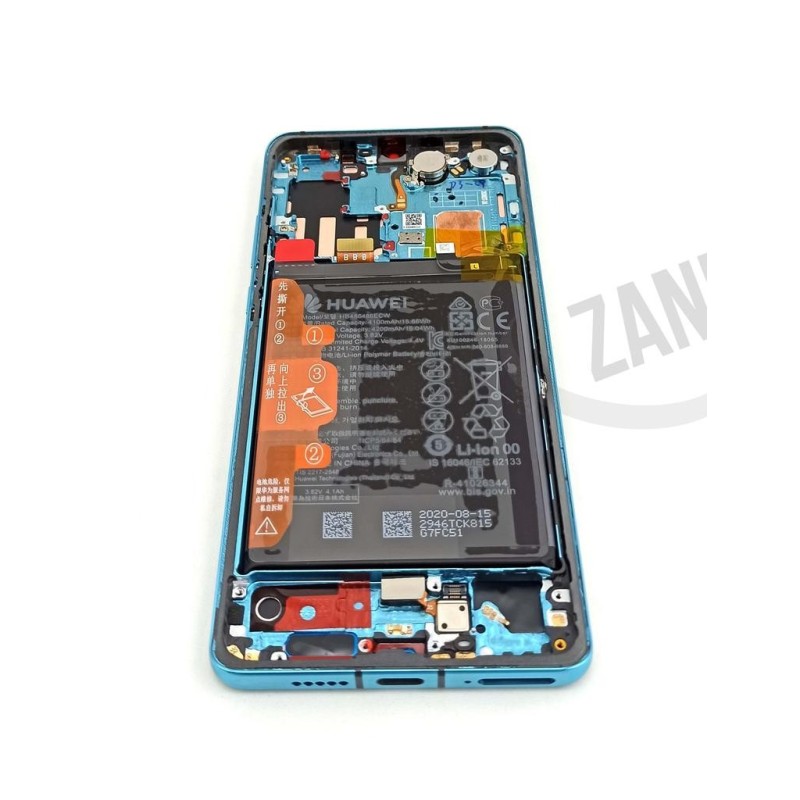Huawei P30 Pro (VOG-L09VOG-L29) LCD+Touch+Front cover (Aurora Blue) & Battery