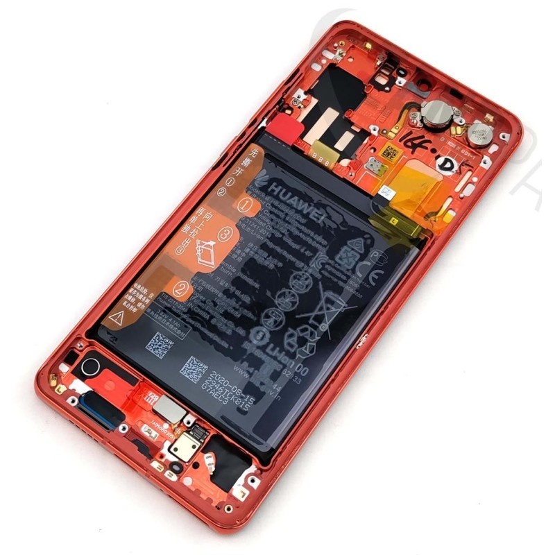 Huawei P30 Pro LCD+Touch+Front Cover (Amber Sunrise) & Battery