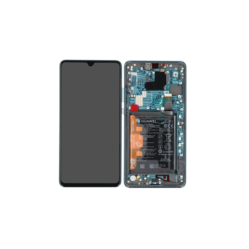 Huawei Mate 20 X 5G LCD+Touch+Front cover (Green) & Battery