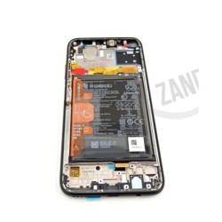 Huawei P40 Lite LCD+Touch+Front cover (Black) & Battery