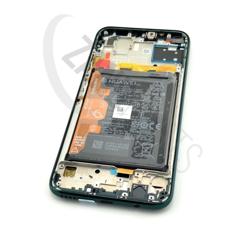 Huawei P40 Lite LCD+Touch+Frame (Green) & Battery