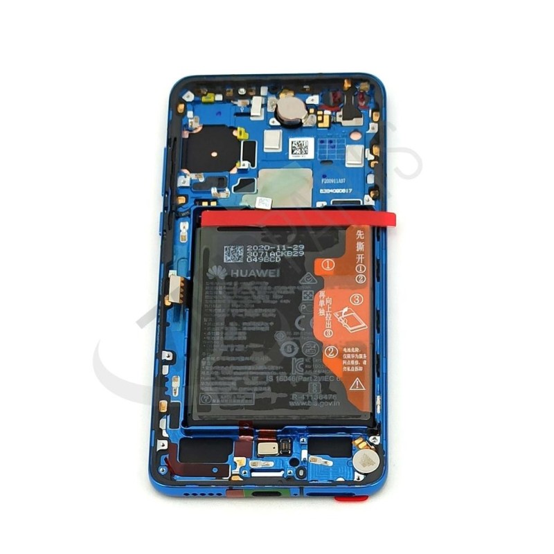 Huawei P40 (ANA-NX9ANA-LX4) LCD+Touch+Front cover (Deep Sea Blue) & Battery
