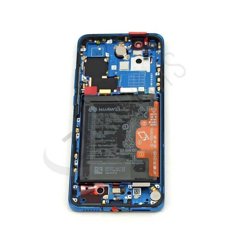 Huawei P40 Pro LCD+Touch+Front cover (Blue) & Battery