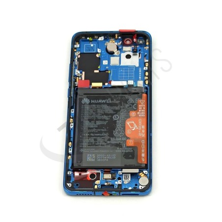 Huawei P40 Pro LCD+Touch+Front cover (Blue) & Battery