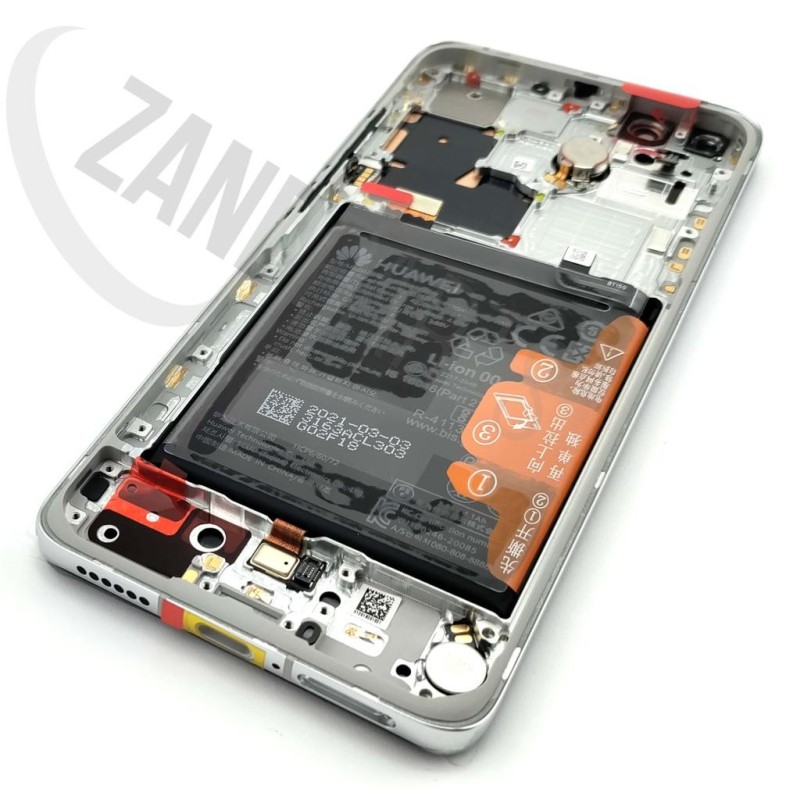 Huawei P40 Pro Plus (ELS-N39E) LCD+Touch+Front cover (White) & Battery