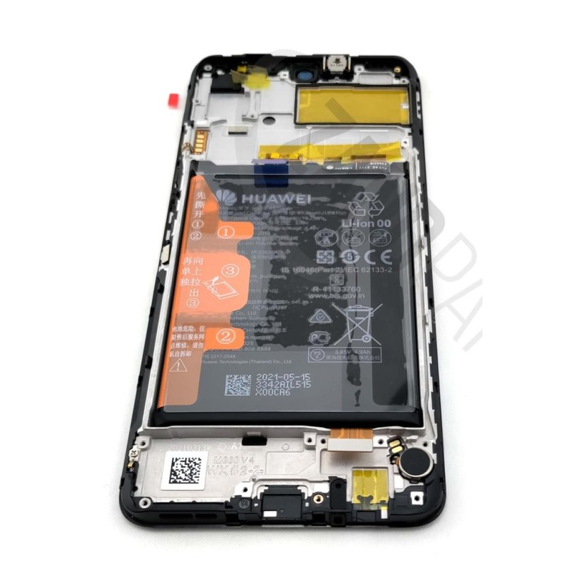 Huawei P Smart 2021 (PPA-L22B) LCD+Touch+Front cover (Black) & Battery