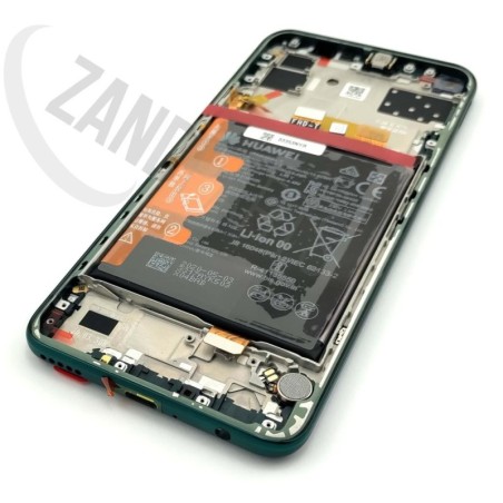 Huawei P40 Lite 5G (CND) LCD+Touch+Front cover (Green) & Battery