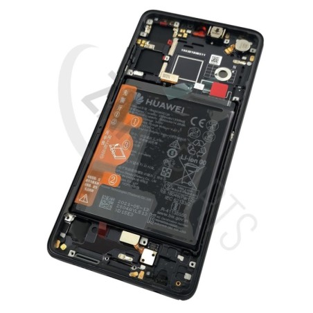 Huawei P30 LCD+Touch+Front cover (Black) & Battery