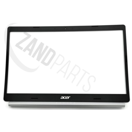 Acer A515 LCD Bezel (Black), with Hinge Cap (Silver)