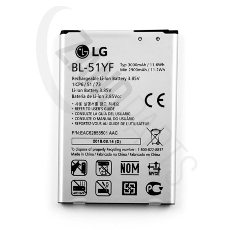 LG H815 G4 Battery (Li-Ion BL-51YF 3000mAh)