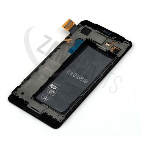 Microsoft Lumia 950 Dual SIM LCD+Touch+Front cover (Black)