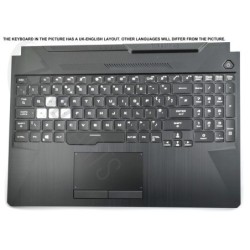 Asus FA506IV-1D Keyboard (UK-ENGLISH) ModuleAS (BACKLIGHT, RGB 3FIN 48W) (TOUCHPAD) (BLACK)