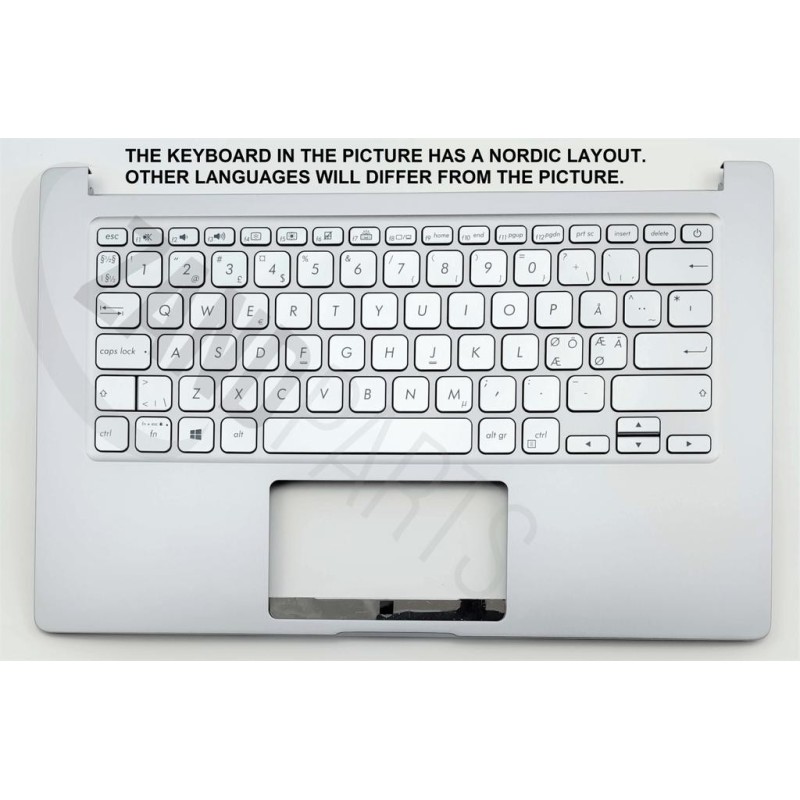 Asus X403FA-2S Keyboard (BELGIAN) ModuleAS (ISOLATION) (BACKLIGHT)