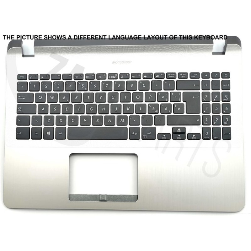 Asus X507MA-1C Keyboard (FRENCH) ModuleAS (ISOLATION)