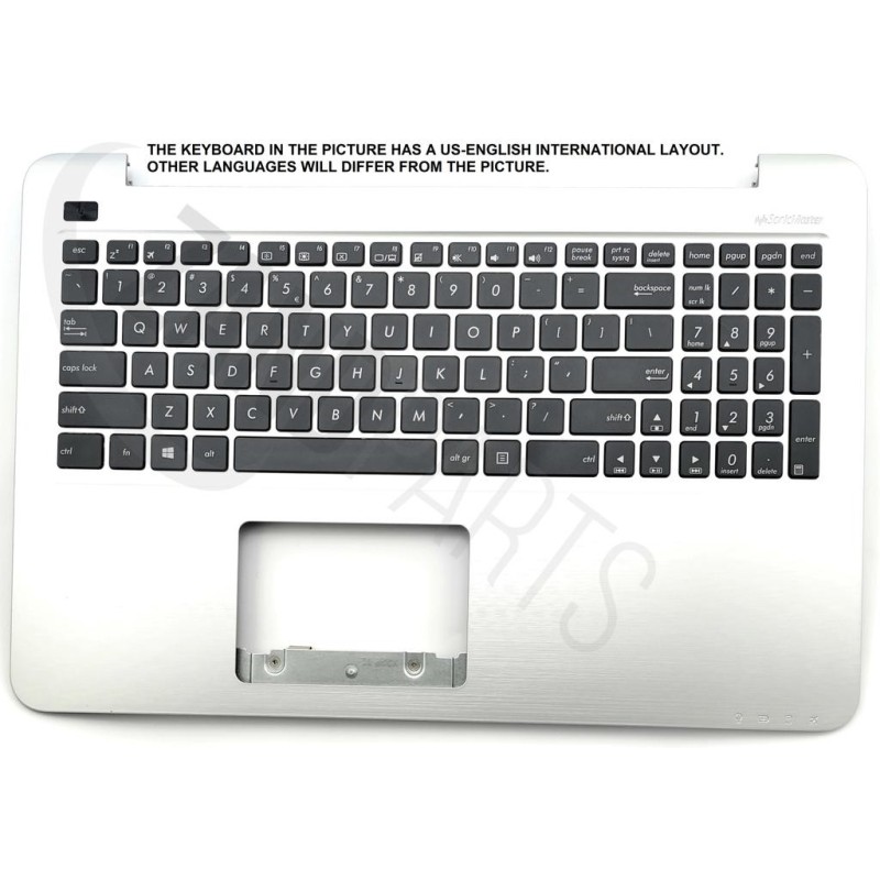 Asus X556UV-1B Keyboard (US-ENGLISH INTERNATIONAL) ModuleAS (ISOLATION)