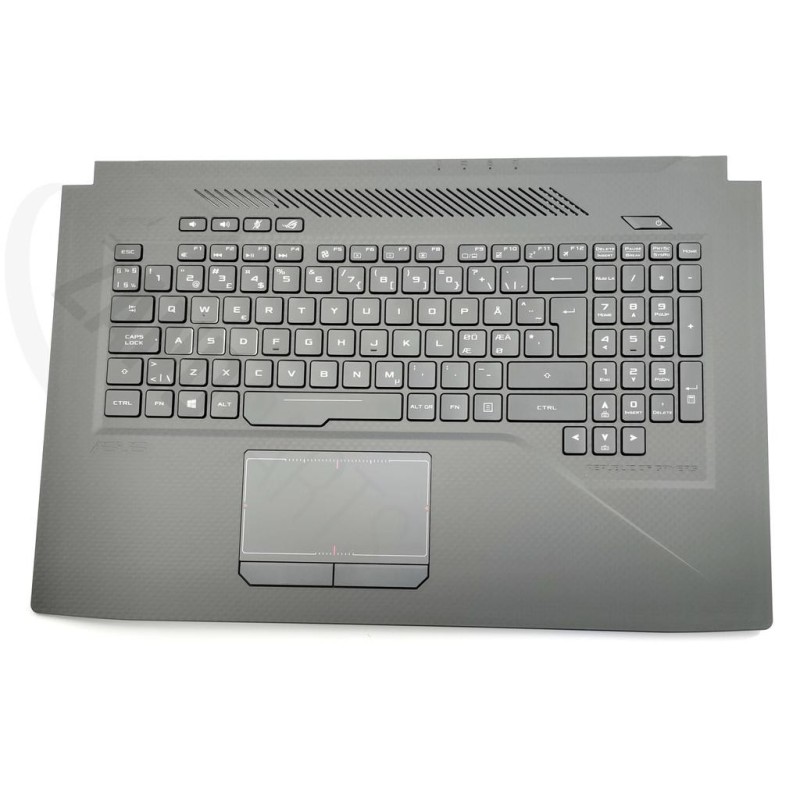 Asus GL703GS-1A Keyboard (NORDIC) ModuleAS (BACKLIGHT, RGB 4-ZONE) (with TP)