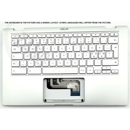 Asus C434TA-1A Keyboard (NORDIC) ModuleAS (BACKLIGHT)