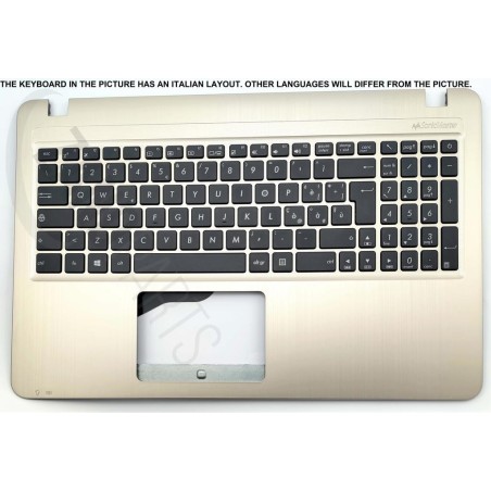 Asus X540LJ-1A Keyboard (HEBREW) ModuleAS (ISOLATION) (no ODD)