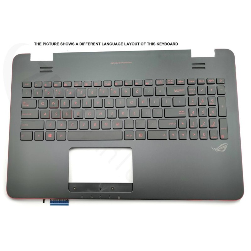 Asus G551JM-1B Keyboard (BULGARIAN) ModuleAS (BACKLIGHT)