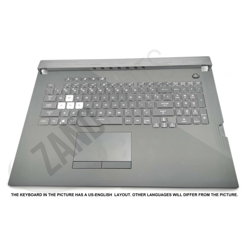 Asus G731GU-1A Keyboard (ARABIC) Module (BACKLIGHT, RGB 4-ZONE) X70