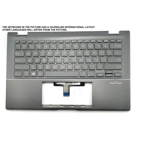 Asus UX463FL-2G Keyboard (ARABIC) ModuleAS (BACKLIGHT) (SCREEN PAD)