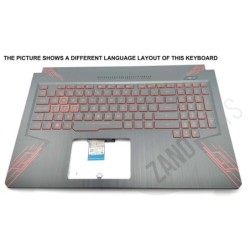 Asus FX504GD-1B Keyboard (US-ENGLISH INTERNATIONAL) ModuleAS (BACKLIGHT)
