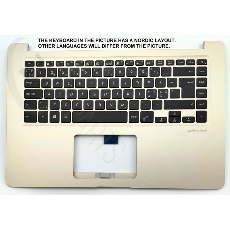 Asus X510UA-1A Keyboard (UK-ENGLISH) ModuleAS (BACKLIGHT)