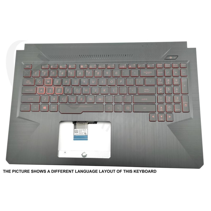 Asus FX504GD-1A Keyboard (HUNGARIAN) ModuleAS (BACKLIGHT)
