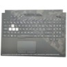 Asus GL504GW-1A Keyboard (US-ENGLISH INTERNATIONAL) ModuleAS (BACKLIGHT, RGB 4-ZONE) (WITH TP)