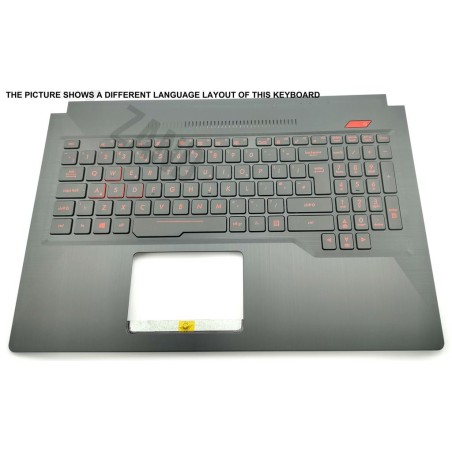 Asus FX503VD-2C Keyboard (CANADIAN BILINGUAL) ModuleAS (BACKLIGHT)