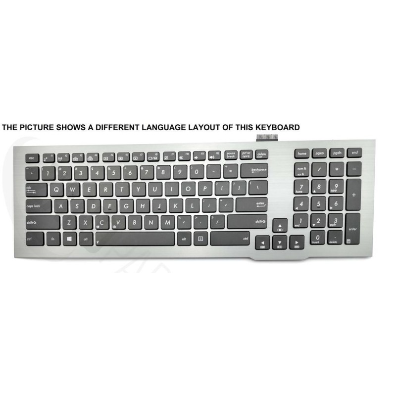 Asus G75VW-1A Keyboard 417MM (BACKLIGHT) (SLOVAKIAN)