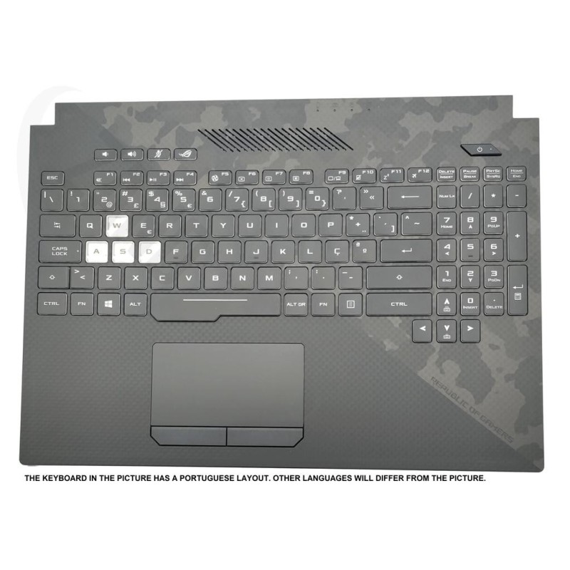 Asus GL504GS-1A Keyboard (WESTERN BALKAN) ModuleAS (BACKLIGHT, RGB)
