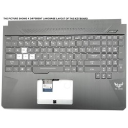 Asus FX505DY-1A Keyboard (HUNGARIAN) ModuleAS (with MYLAR) 2FIN (BACKLIGHT, RGB)