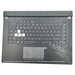 Asus G512LWS-1C Keyboard (BELGIAN) Module (BACKLIGHT, RGB 1-ZONE) X50 LIGHTING TP