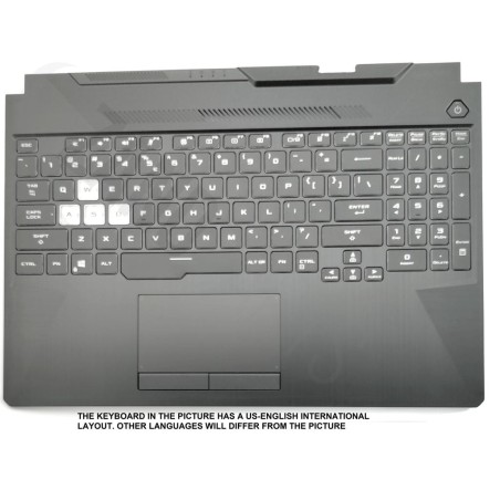 Asus FA506IV-1A Keyboard (US-ENGLISH) ModuleAS (RGB BACKLIGHT & TOUCHPAD)