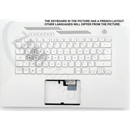 Asus FX516PR-1A Keyboard (US-ENGLISH INTERNATIONAL) Module (BACKLIGHT, BLUE GREEN)