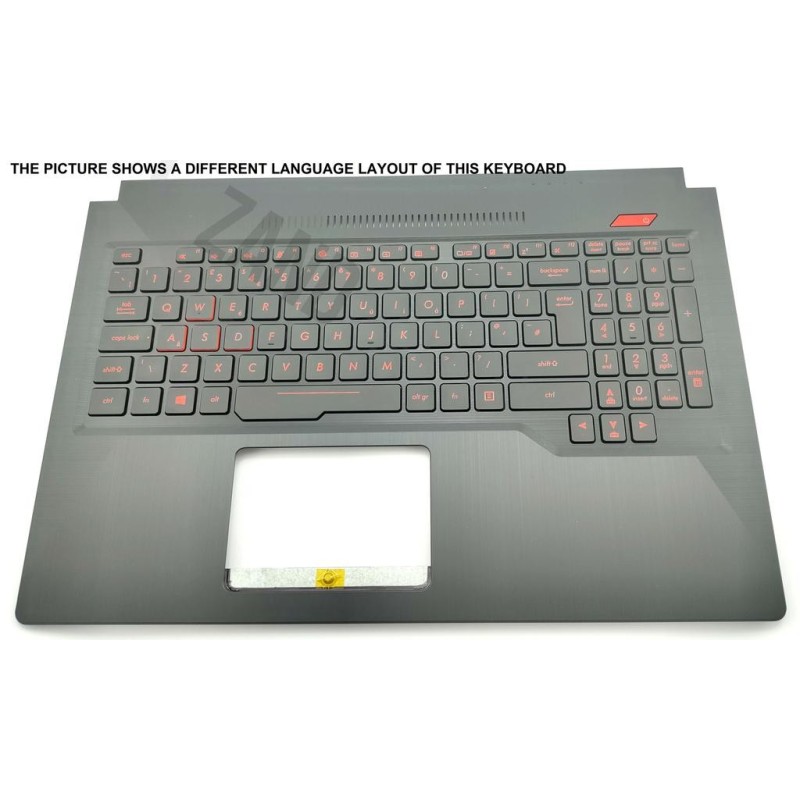 Asus FX503VD-2C Keyboard (BELGIAN) ModuleAS (BACKLIGHT)