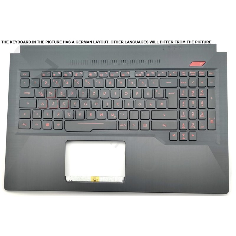 Asus FX503VM-2C Keyboard (HUNGARIAN) ModuleAS (BACKLIGHT)
