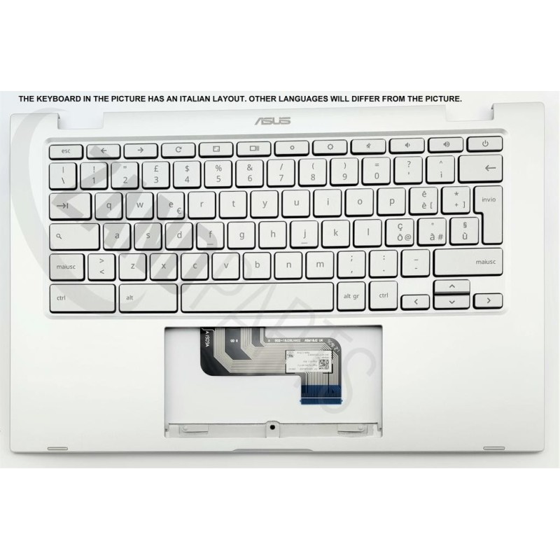 Asus C425TA-1A Keyboard (BELGIAN) ModuleAS (BACKLIGHT)