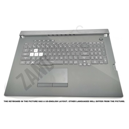 Asus G731GU-1A Keyboard (GERMAN) Module (BACKLIGHT, RGB PER KEY) X70