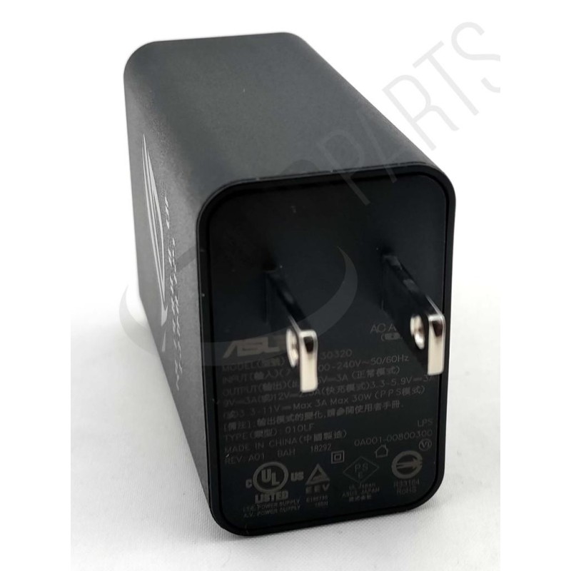Asus ADAPTER 30W 5V3A 2PIN BK TYPE C US TYPE