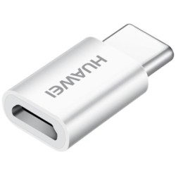 Huawei Adapter USB 2.0 Micro USB to Type C White 5V 2A V2 (AP52)